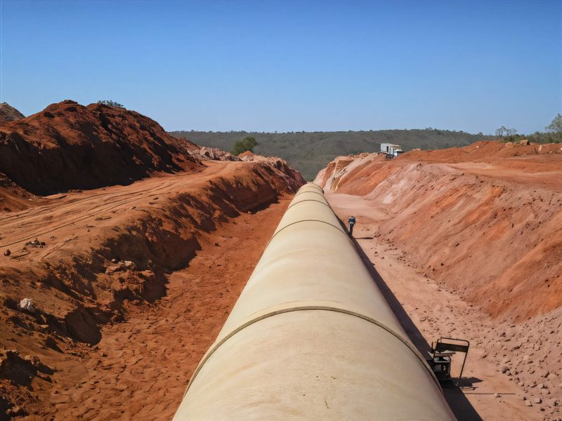 Tubos PRFV da Tech Tank para sistemas de saneamento e transporte de água e efluentes.